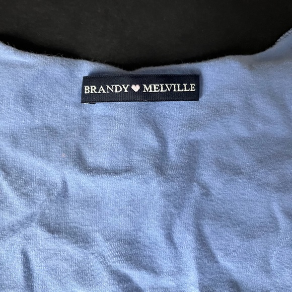 Blue Brandy Melville Gina Top - Picture 4 of 6